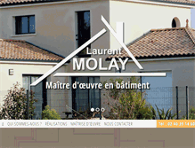 Tablet Screenshot of molaylaurent.com